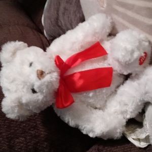 M&M license Christmas Teddy bear